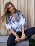 Bahamas Shirt - Ivory/Black