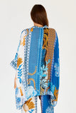 Ravello Kaftan Shirt - Azure