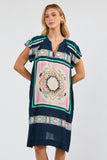 Mayakoba Dress - Navy