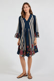 Sandos Dress - Navy