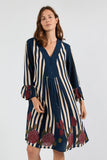 Sandos Dress - Navy