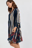 Sandos Dress - Navy