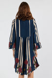Sandos Dress - Navy