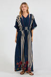 Sandos Maxi Dress - Navy