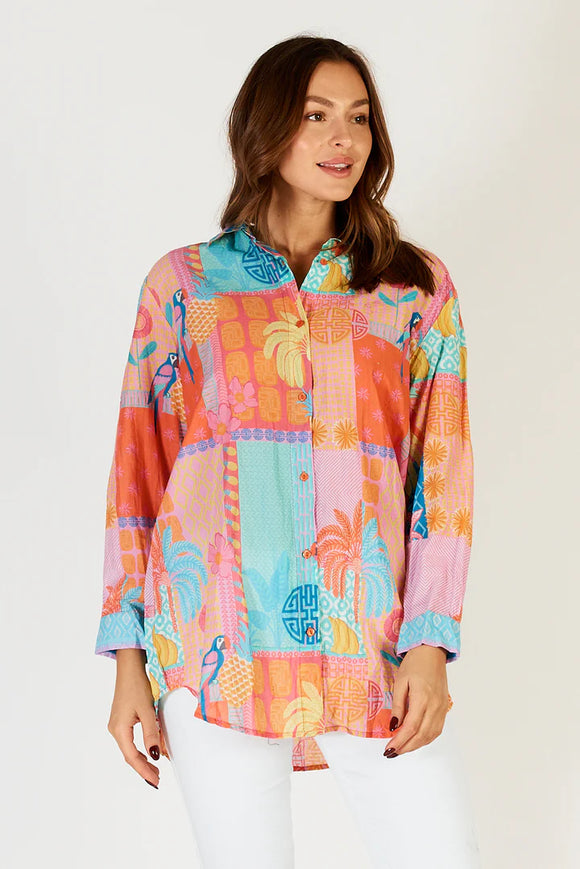 Luna Beach Shirt - Candy