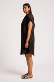 Maris Shirtdress - Black