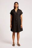 Maris Shirtdress - Black
