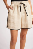 Maris Splice Short - Tusk & Black