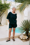 Maris Splice Short - Tusk & Black