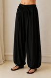 Miles Balloon Pant - Black