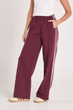 Noah Wide Pant - Plum Pink