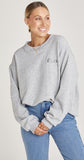 Noise Logo Sweater - Grey Marle