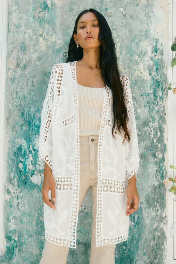 Oline Lace Kimono - more colours
