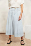 Playa Midi Skirt - Capri & Denim