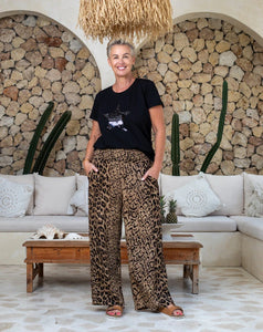 Resort Pant - Leopard