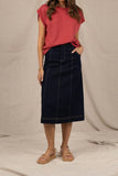 Saturn Skirt - Dark Blue