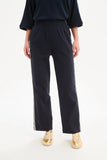 Straight Leg Lounge Pant - Navy/Cream Stripe