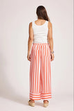 Treville Stripe Pant - Coral