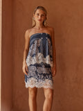 Benson Lace Trim Tube Top