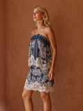 Benson Lace Trim Tube Top