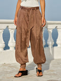 Esti Balloon Jogger - Black & Tan