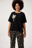 Zambezi Tshirt - White & Black